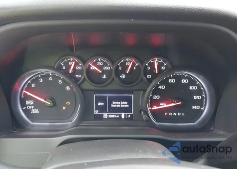 2023 Chevrolet Silverado 1500 4Wd Standard Bed Wt из США, поврежденный, VIN 3GCUDAEDXPG301324